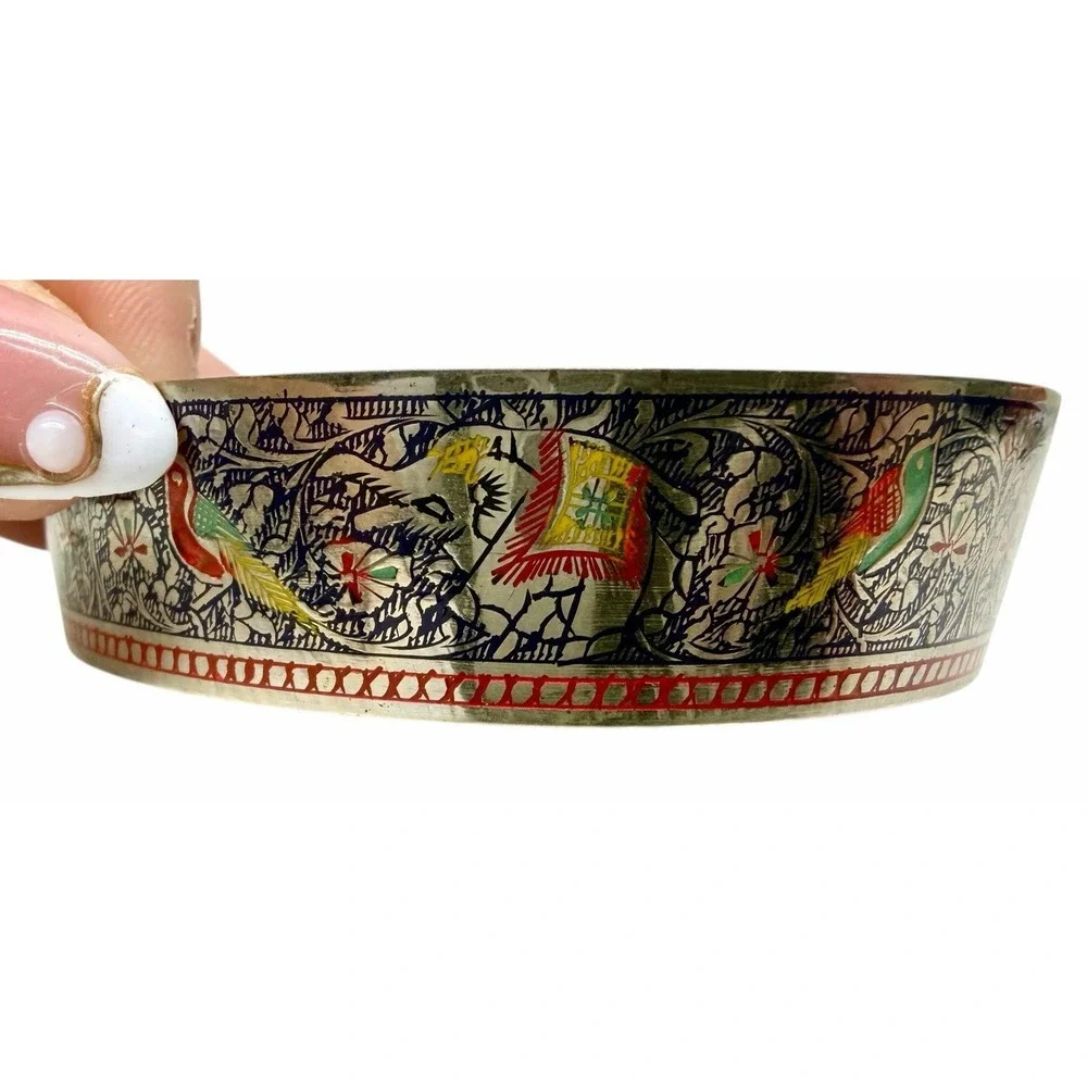 vintage‎ cloisonné enamel Fish Shaped Ashtray